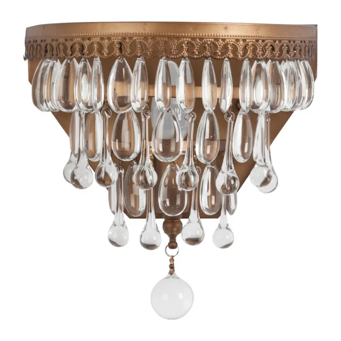 Бра Clarissa Glass Drop Sconce от ImperiumLoft