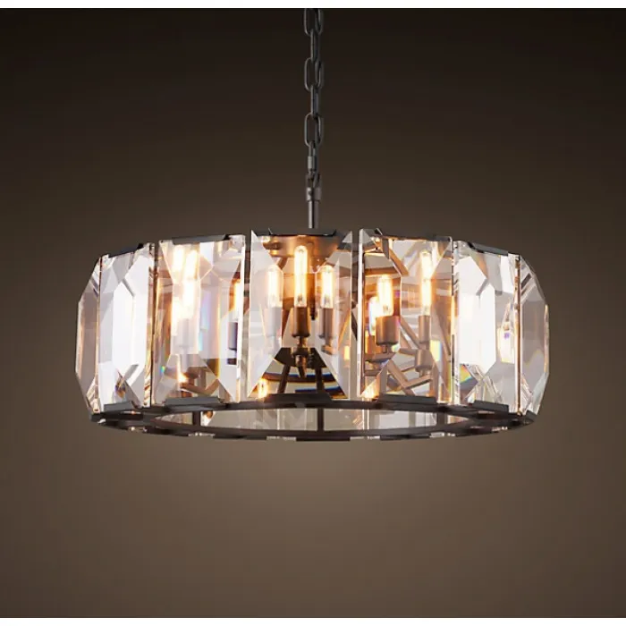Люстра RH Harlow Crystal Round Chandelier 6 от ImperiumLoft