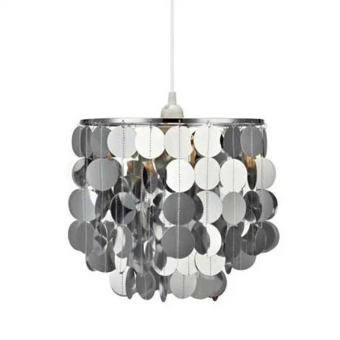 Подвесной светильник Ring Discs Chrome от ImperiumLoft