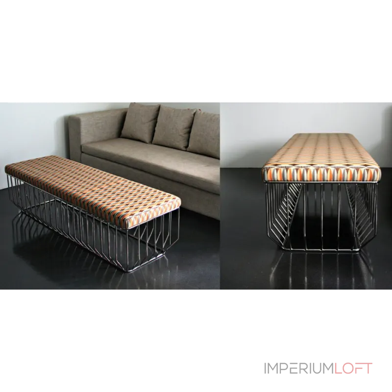 Банкетка Reza Feiz leather Bench