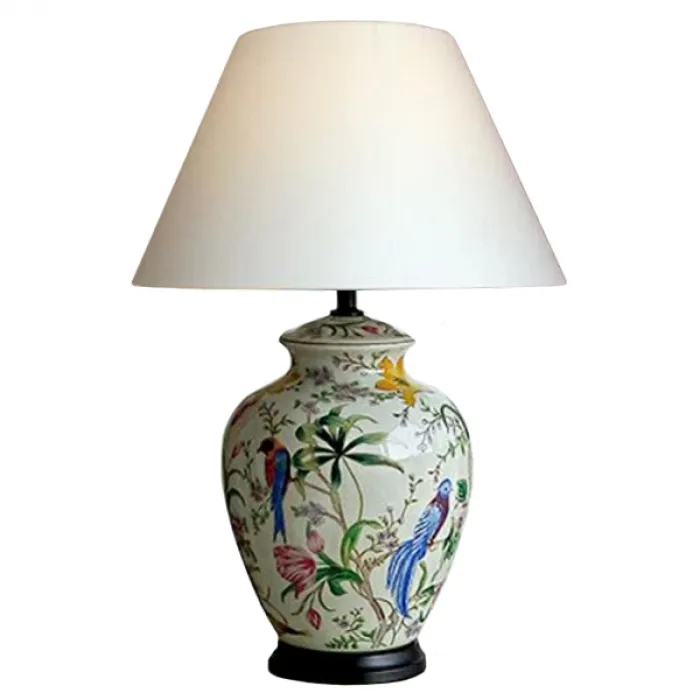 Настольная лампа Flowers And Birds Table Lamp от ImperiumLoft
