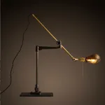 Настольный светильник Steampunk Extension Pole Table от ImperiumLoft