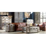 RH Richards Polished Aluminum Shelving Bookcase от ImperiumLoft