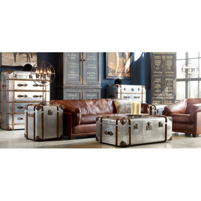 RH Richards Polished Aluminum Shelving Bookcase от ImperiumLoft