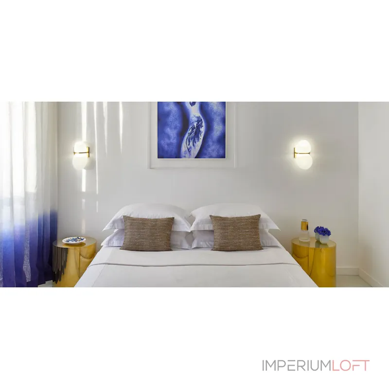 Бра White glass trap wall lamp Бра White glass trap wall lamp