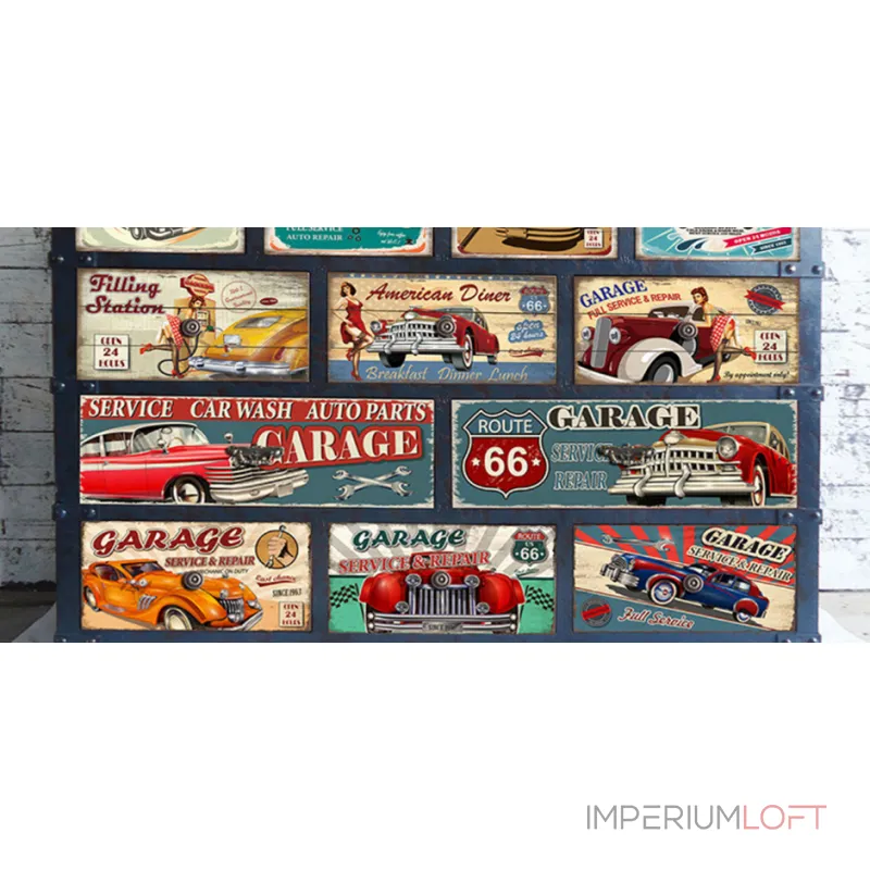 Комод Loft Retro Car