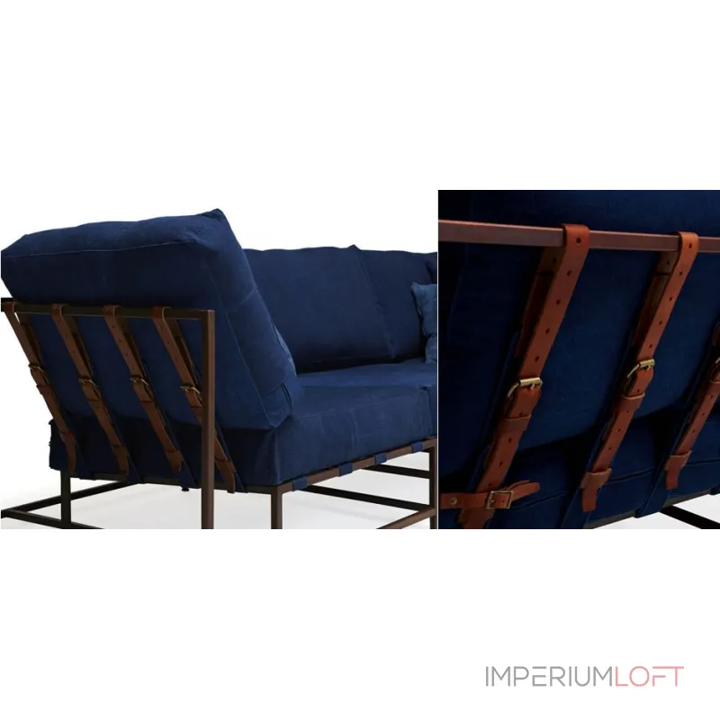 Диван Kenn X Miller sofa Indigo and copper denim от ImperiumLoft Диван Kenn X Miller sofa Indigo and copper denim от ImperiumLoft