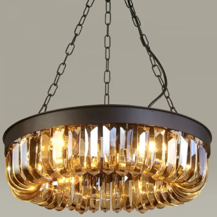 Люстра Crystal Round Frozen Pendant от ImperiumLoft