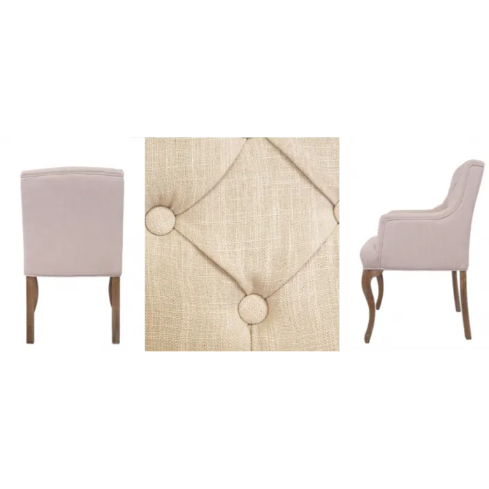 Стул French chairs Provence Amelia Beige ArmChair от ImperiumLoft