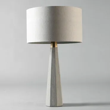 Настольная лампа Concrete Stone Table Lamp Tube