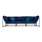 Диван Kenn X Miller sofa Indigo and copper denim от ImperiumLoft