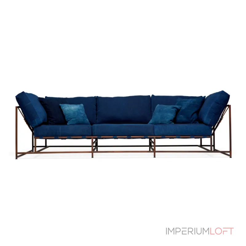 Диван Kenn X Miller sofa Indigo and copper denim от ImperiumLoft Диван Kenn X Miller sofa Indigo and copper denim от ImperiumLoft