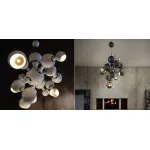 Люстра Atomic Suspension black Делайт Full от ImperiumLoft