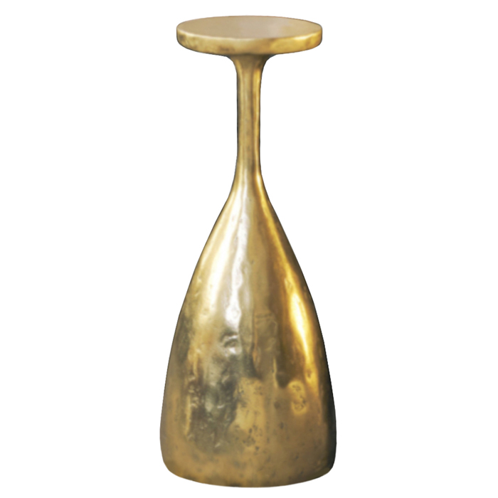 Philippe Hiquily Quille Laiton martele Side Table от ImperiumLoft