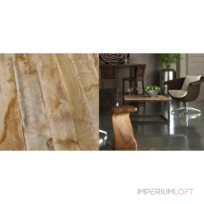 Журнальный стол Industrial Loft Reclaimed Wood Coffee Table