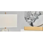 Настольная лампа Lua Grande Table Lamp gray marble от ImperiumLoft