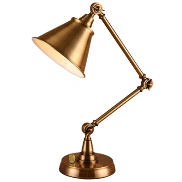 Настольная лампа 20TH C.Factory FilamentI Table Lamp antique brass