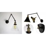 Бра Gloce Cone Shade Loft Industrial Glass от ImperiumLoft
