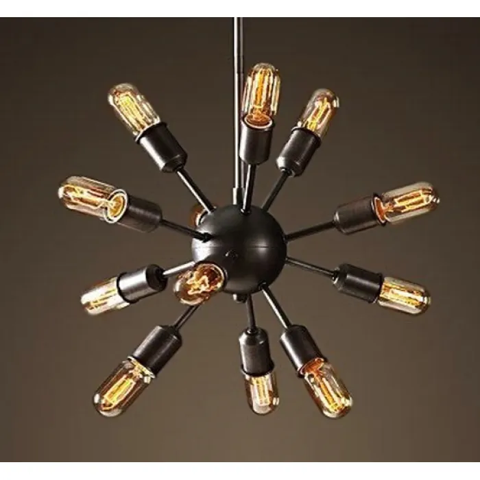 Подвесной светильник Loft Industrial Sputnik Chandelier 50 12 от ImperiumLoft