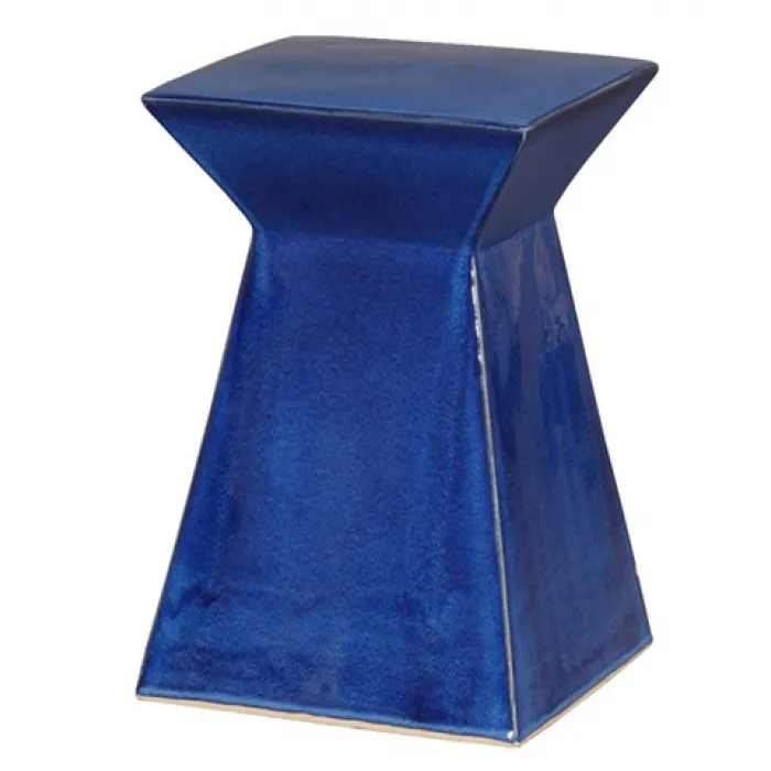 Керамический табурет Upright Garden Stool - Blue от ImperiumLoft