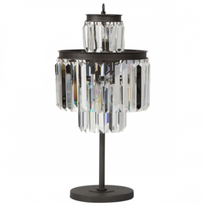 Настольная лампа 1920S Odeon Clean Glass Table Lamp Three-Level от ImperiumLoft
