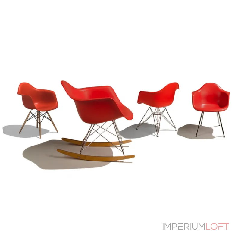 Кресло RAR Rocking designed by Charles and Ray Eames		 in 1948