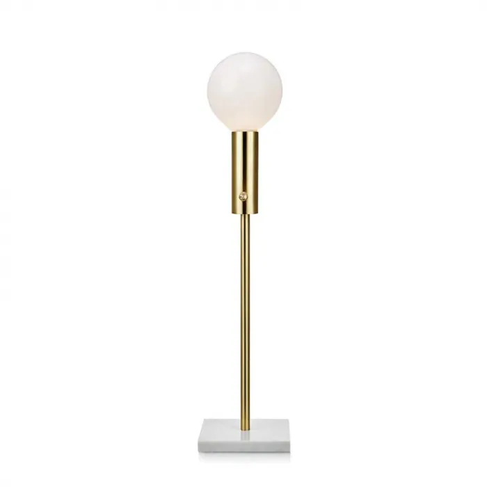 Настольная лампа Marble Top Brass от ImperiumLoft