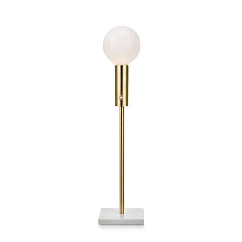 Настольная лампа Marble Top Brass от ImperiumLoft