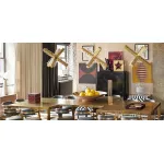 Подвесной светильник Nero Chandelier Gold от ImperiumLoft