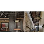 Подвесной светильник Loft Industrial Edison Cage Horizontal Mono от ImperiumLoft