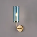 Настенный светильник Agne Brass Glass Tube wall light от ImperiumLoft