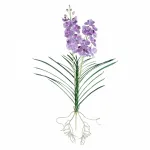 Декоративный искусственный цветок Pink Tropics