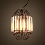 Подвесной светильник Glass Plate Pendant #1 от ImperiumLoft