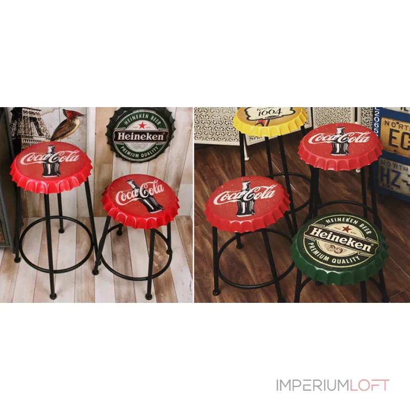 Стул Bottle Cap Coca & Cola