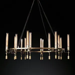 Подвесная люстра RH FONTANELLE Round Chandelier 16