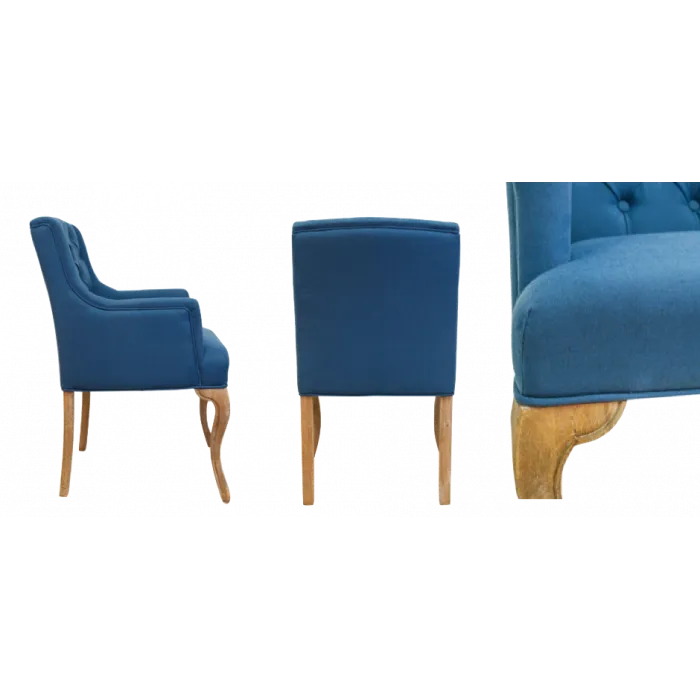 Стул French chairs Provence Amelia Blue ArmChair от ImperiumLoft