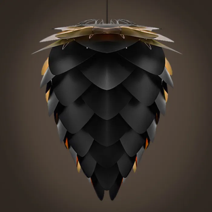 Подвесной светильник Pine Cone II Black& Gold 40 от ImperiumLoft