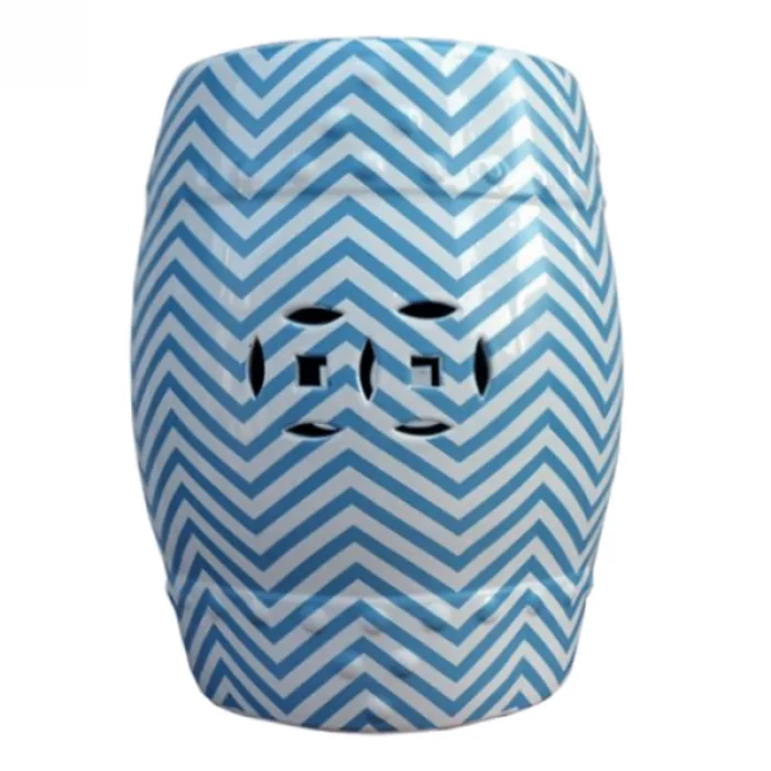 Китайский табурет Zigzag Pattern от ImperiumLoft