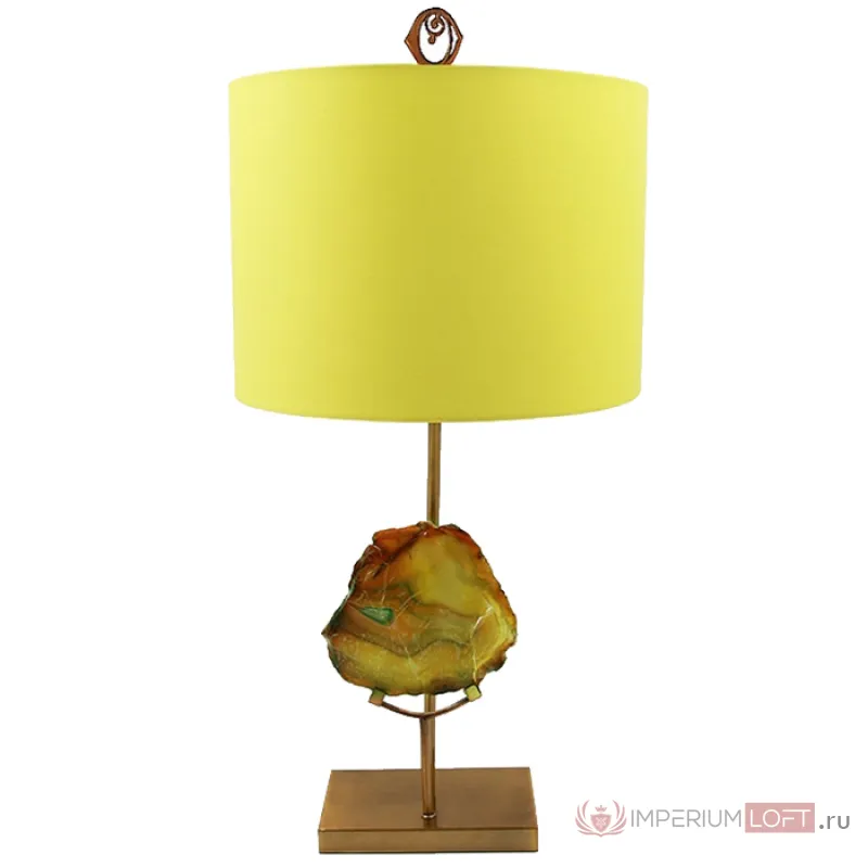 Настольная Лампа Agate Table Lamp Yellow от ImperiumLoft