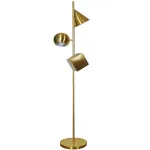 Торшер 3D geometry Gold от ImperiumLoft