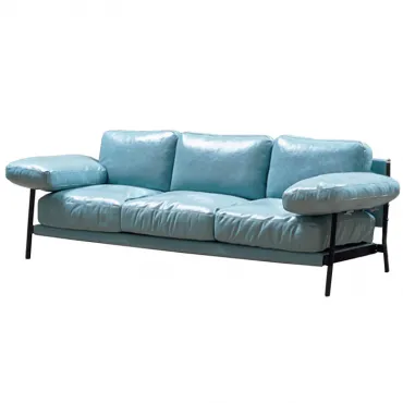 Диван Light blue Vintage Sofa от ImperiumLoft