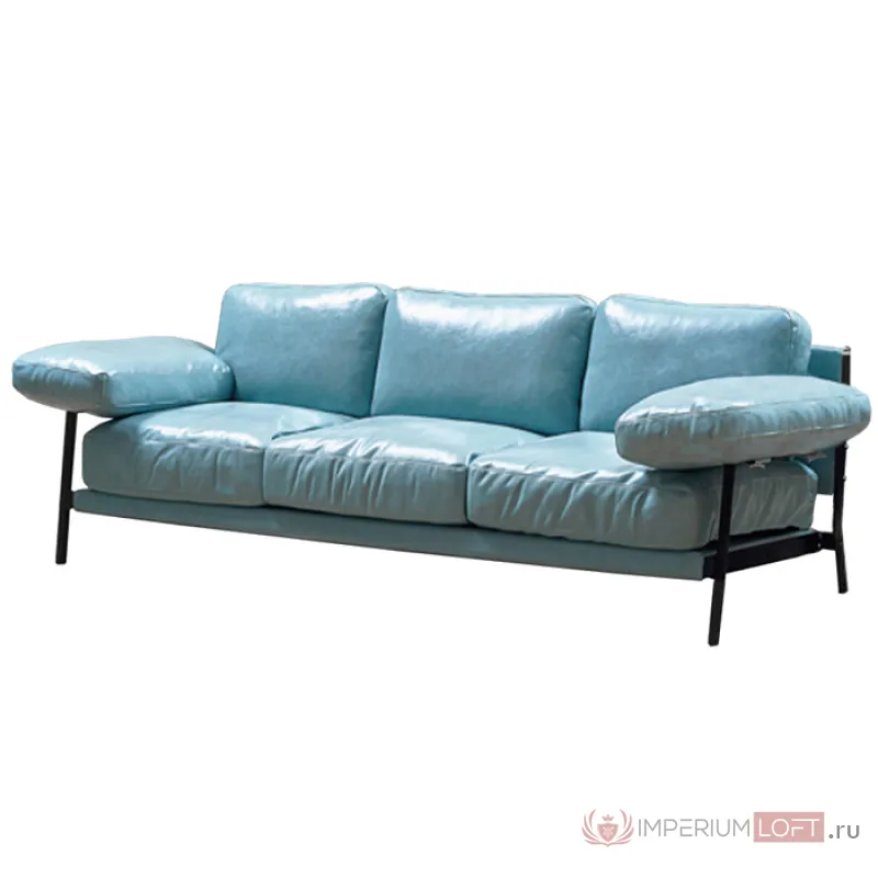 Диван Light blue Vintage Sofa от ImperiumLoft