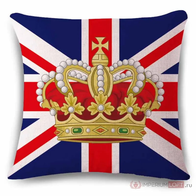 Декоративная подушка God save the Queen от ImperiumLoft