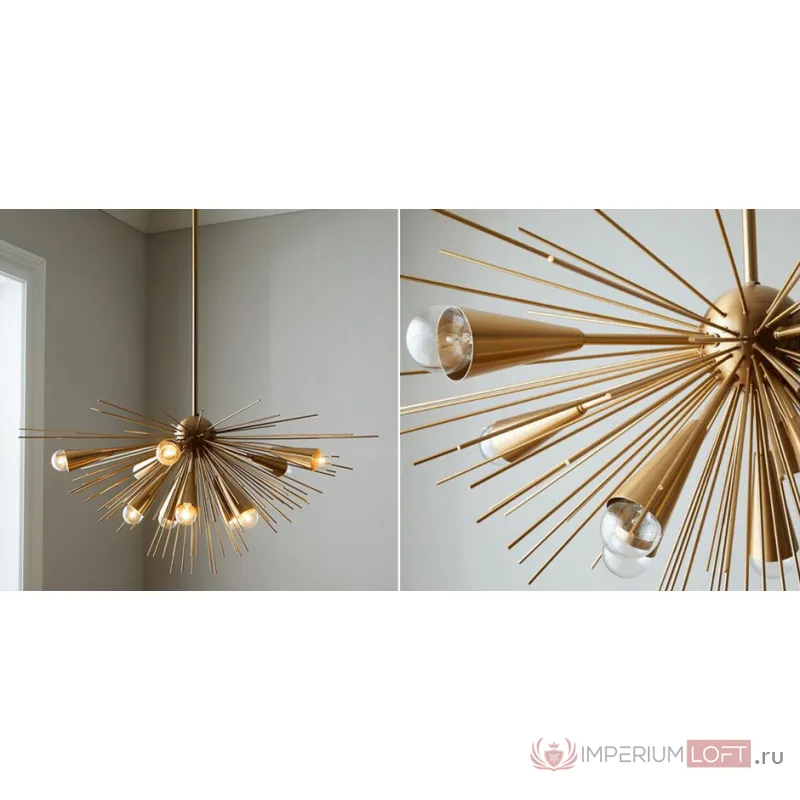 Люстра Luxury Copper Metal Thorn Pendant Lights от ImperiumLoft