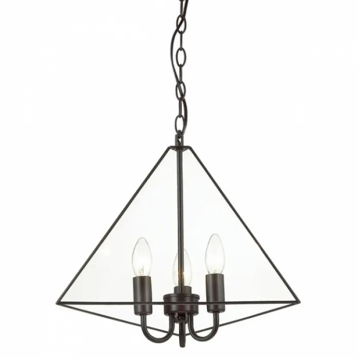 Люстра Pyramid Glass Pendant 3 от ImperiumLoft