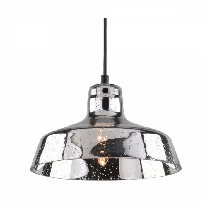 Подвесной светильник Drops Glass Barn Filament Pendant Polished Nickel от ImperiumLoft