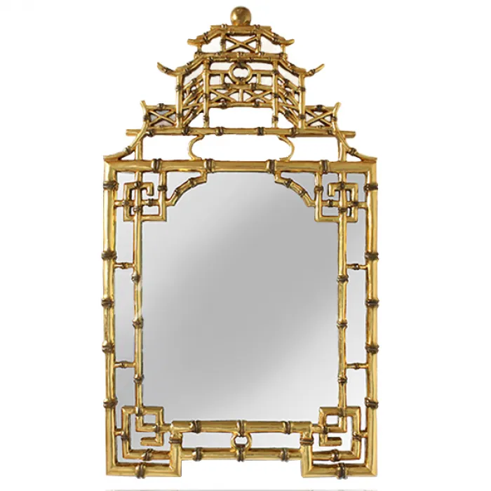 Зеркало Pagoda Mirror Gold от ImperiumLoft