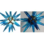 Люстра Chandelier Star Blue от ImperiumLoft