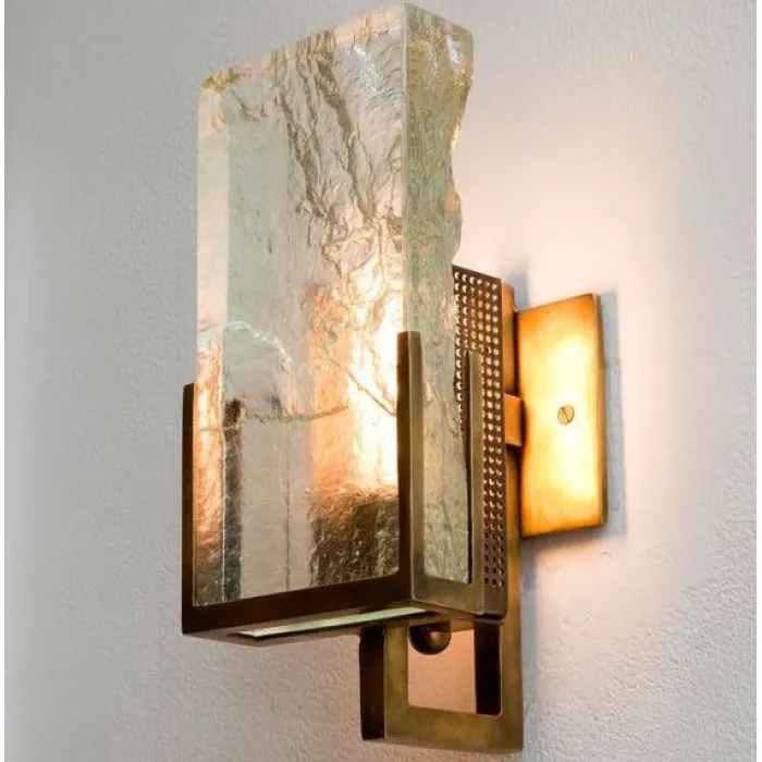Бра Lianne Gold Glass Sconce от ImperiumLoft