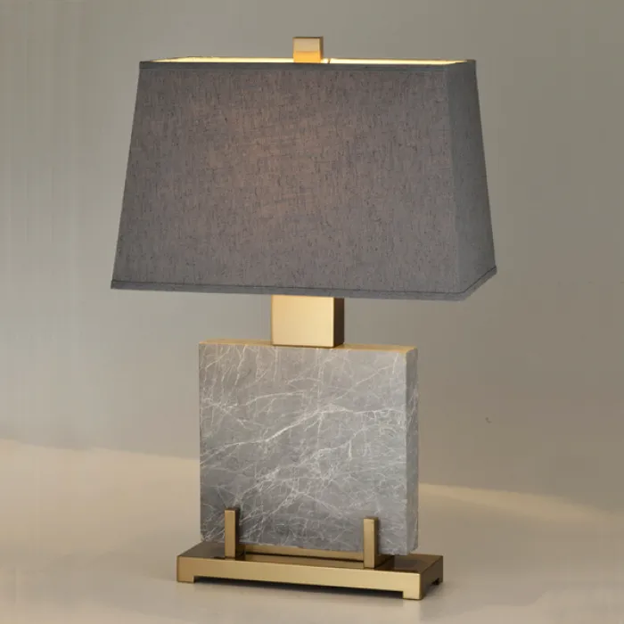 Настольная лампа Table lamp marble Grey от ImperiumLoft